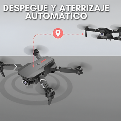 Dron 4K Profesional con Doble Cámara - FlySky + Estuche GRATIS