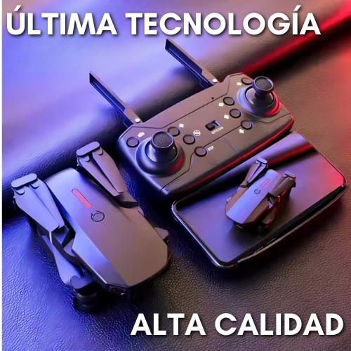 Dron 4K Profesional con Doble Cámara - FlySky + Estuche GRATIS